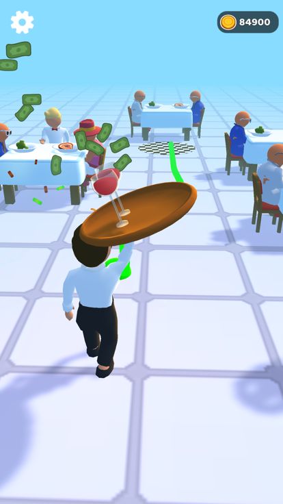 Waiter Run 3D!游戏截图