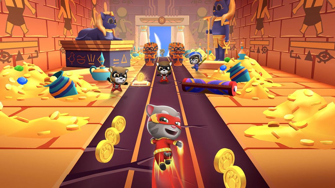 汤姆猫英雄跑酷游戏截图