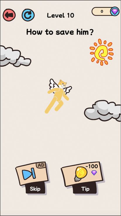 画线救救火柴人 : 火柴人 - 全民烧脑新版游戏截图