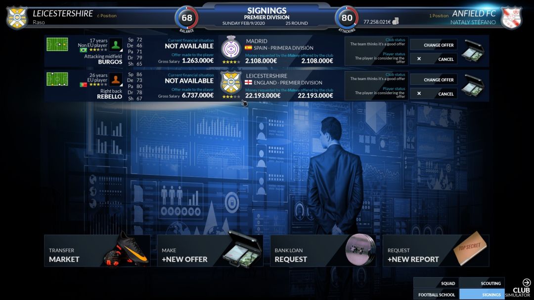 Football Club Simulator - FCS #21游戏截图