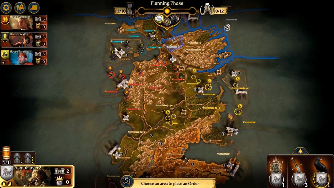 A Game of Thrones: The Board Game - Digital Edition游戏截图