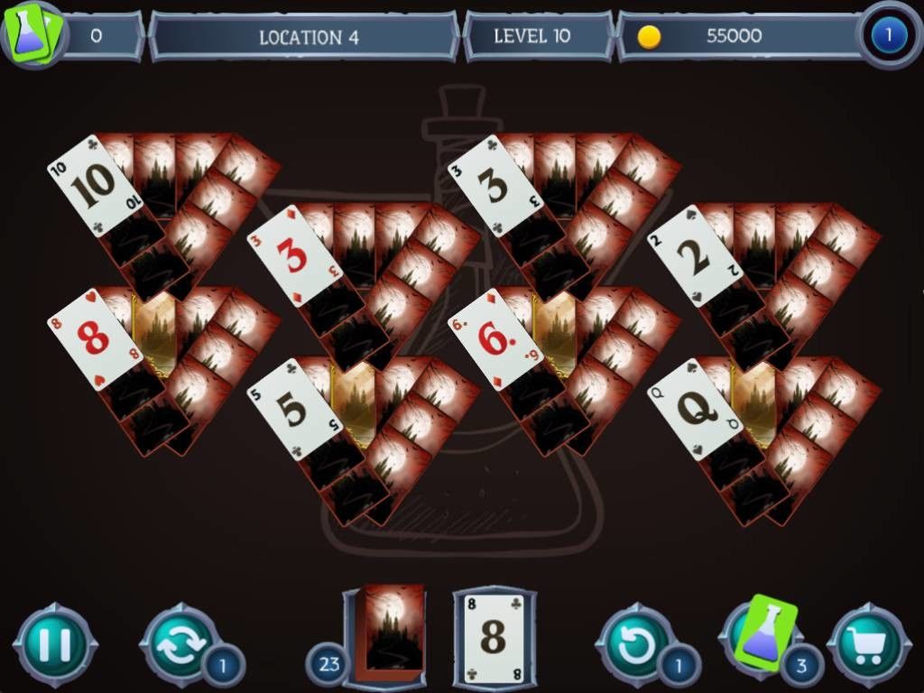Mystery Solitaire. Powerful Alchemist 3游戏截图