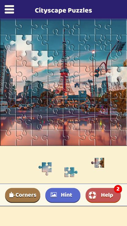 Cityscape Jigsaw Puzzles游戏截图