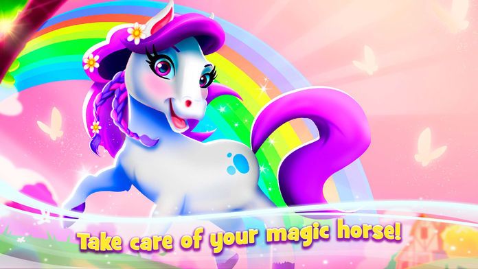 Unicorn Baby Care: Make up!游戏截图