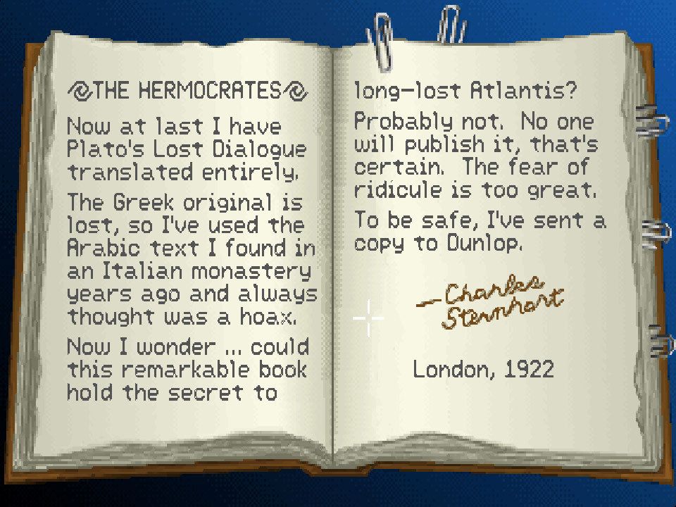 Indiana Jones® and the Fate of Atlantis™游戏截图