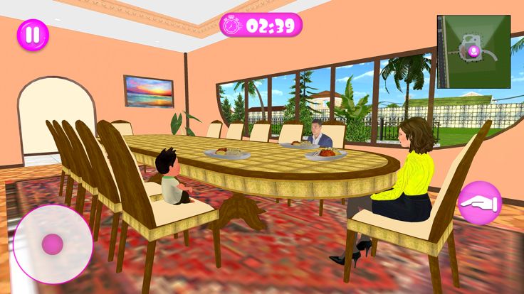 Billionaire Mom Life simulator游戏截图