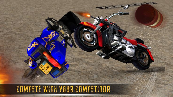Real Demolition Derby Bike Racing & Crash Stunts游戏截图