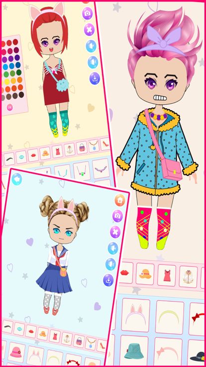 Avatar Maker - Chibi Dolls游戏截图