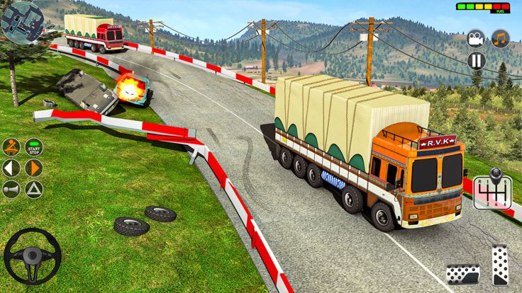 Indian Offroad Truck Games 3D游戏截图