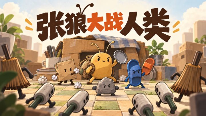 张狼大战人类 封面