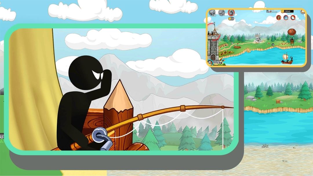 火柴人海上战争游戏截图