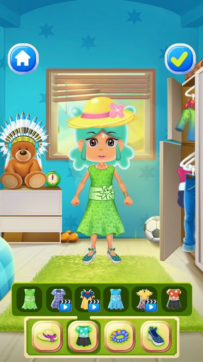 愛情故事換裝遊戲 - 女孩的時尚遊戲游戏截图
