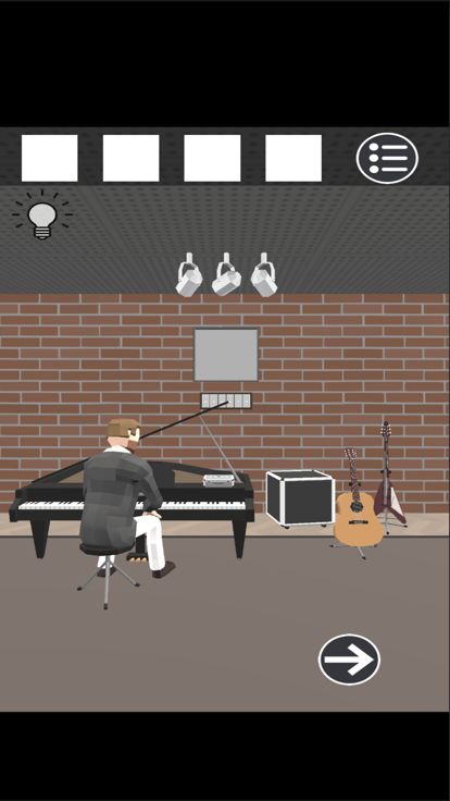 脱出ゲーム　音楽スタジオ游戏截图