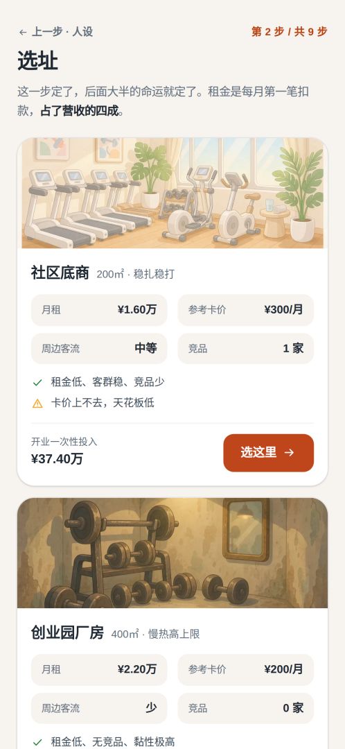 健身房老板模拟器:从一家小破馆到全球连锁游戏截图