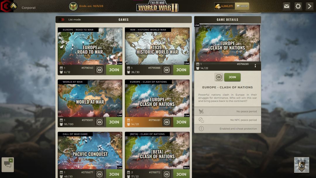 Supremacy: Call of War 1942游戏截图