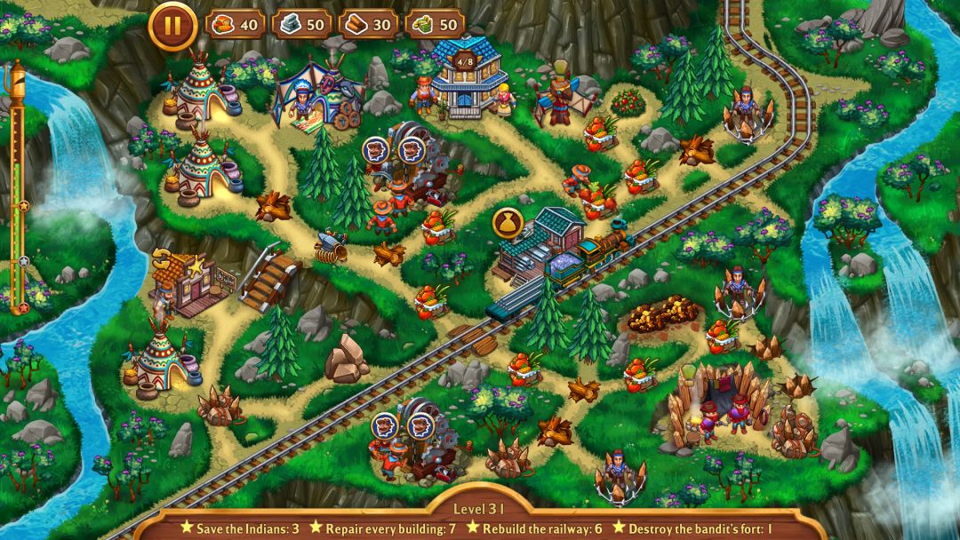 Golden Rails: Small Town Story游戏截图