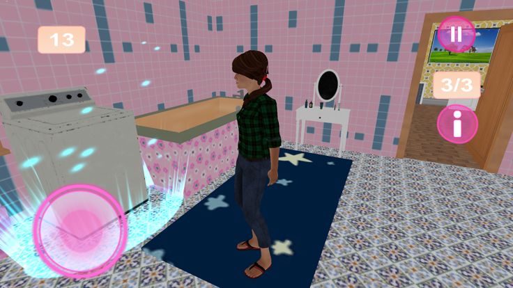 Virtual Mom Simulator Game 3D游戏截图