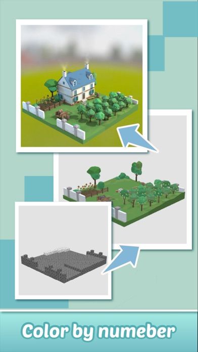 Color World 3D-Paint By Number游戏截图