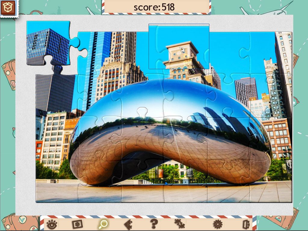 1001 Jigsaw American Puzzles游戏截图