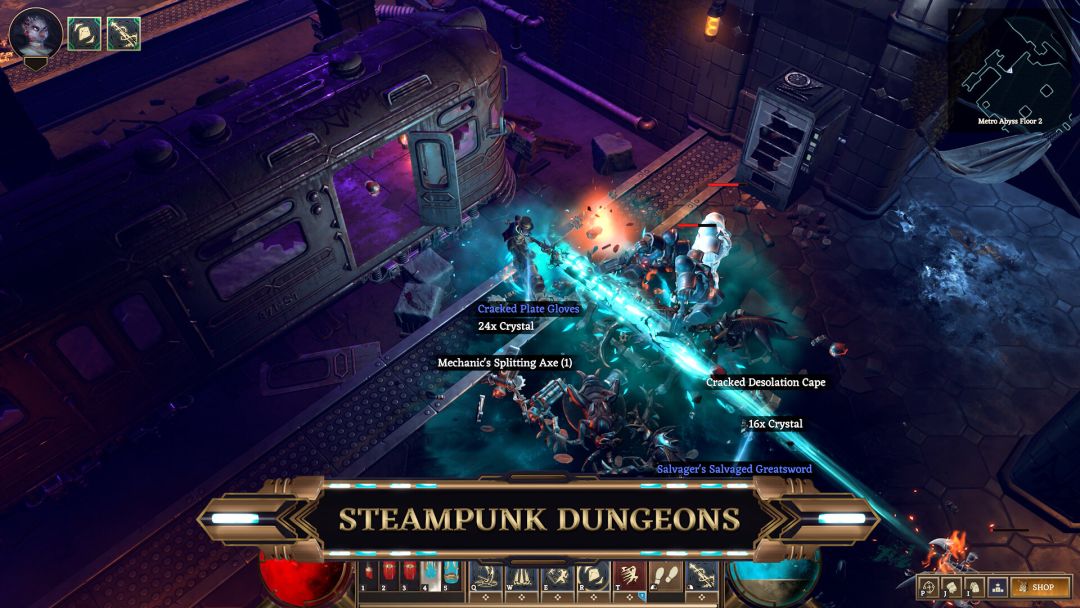 Crystalfall游戏截图