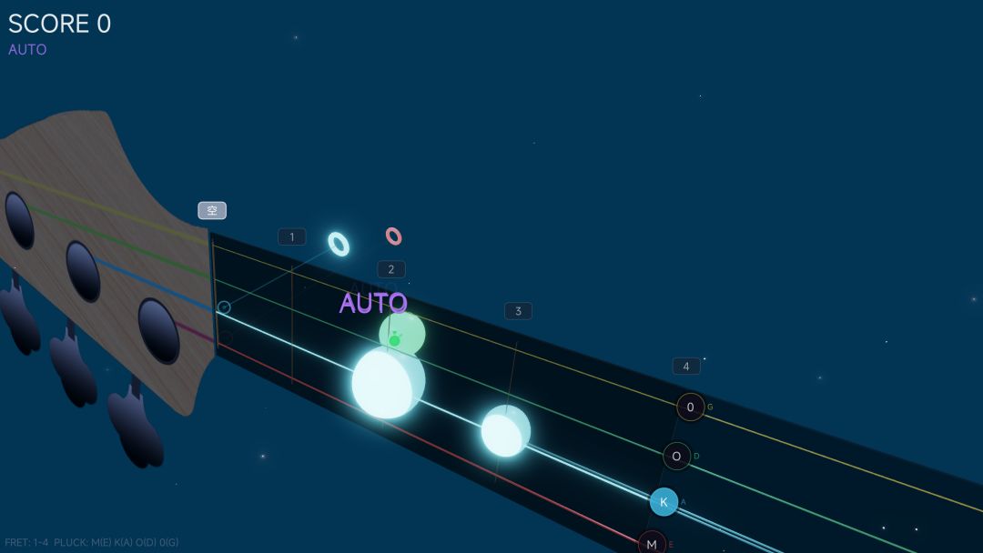 白键上的协奏曲：贝斯英雄游戏截图