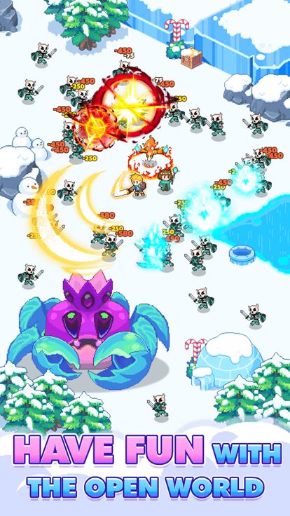 Guardian War: RPG Pixel Games游戏截图