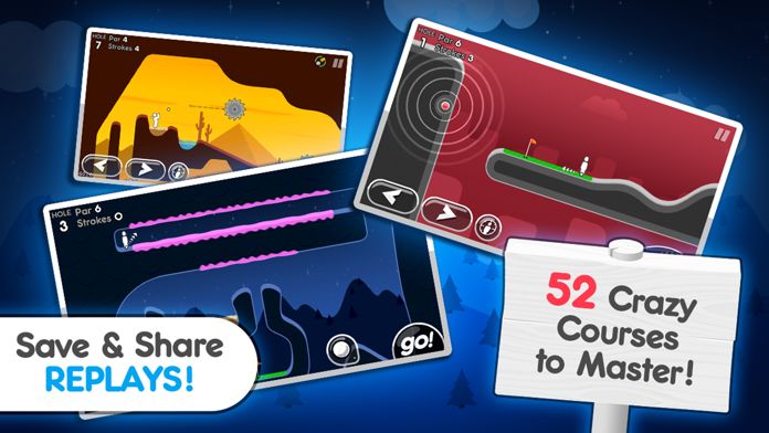 Super Stickman Golf 2游戏截图