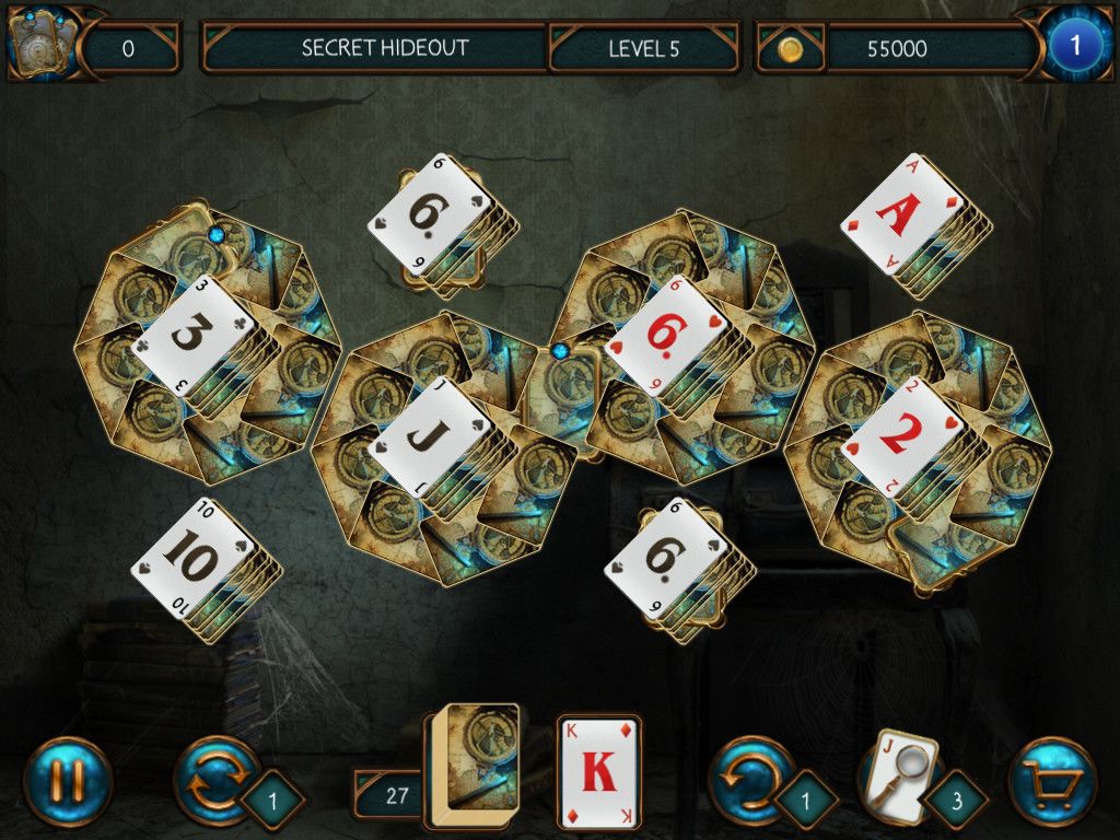 Detective Solitaire Inspector Magic游戏截图