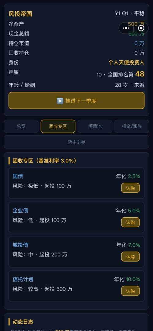 风投帝国游戏截图