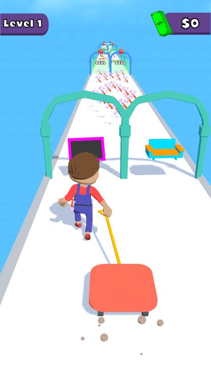 Second Hand Runner游戏截图