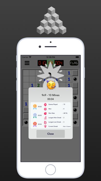 ■ 扫雷舰  ( Minesweeper Puzzle )游戏截图