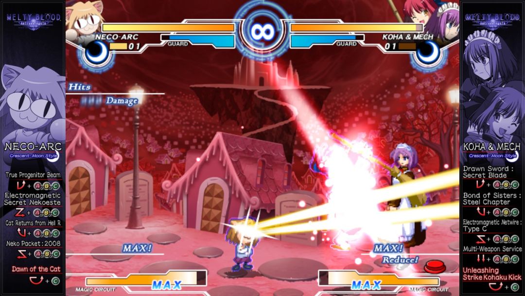 Melty Blood Actress Again Current Code游戏截图