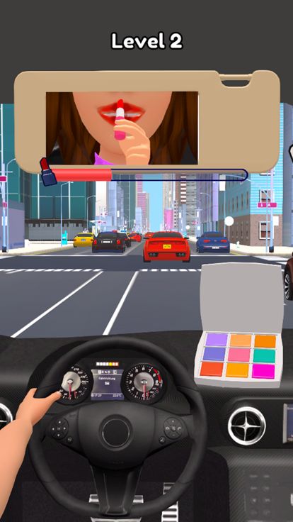 Make Up And Drive游戏截图