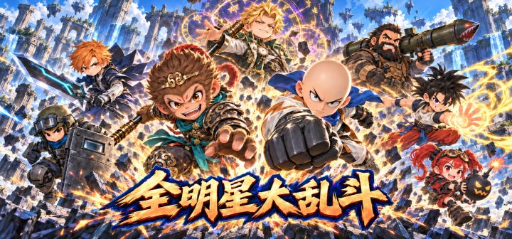 全明星大乱斗 封面
