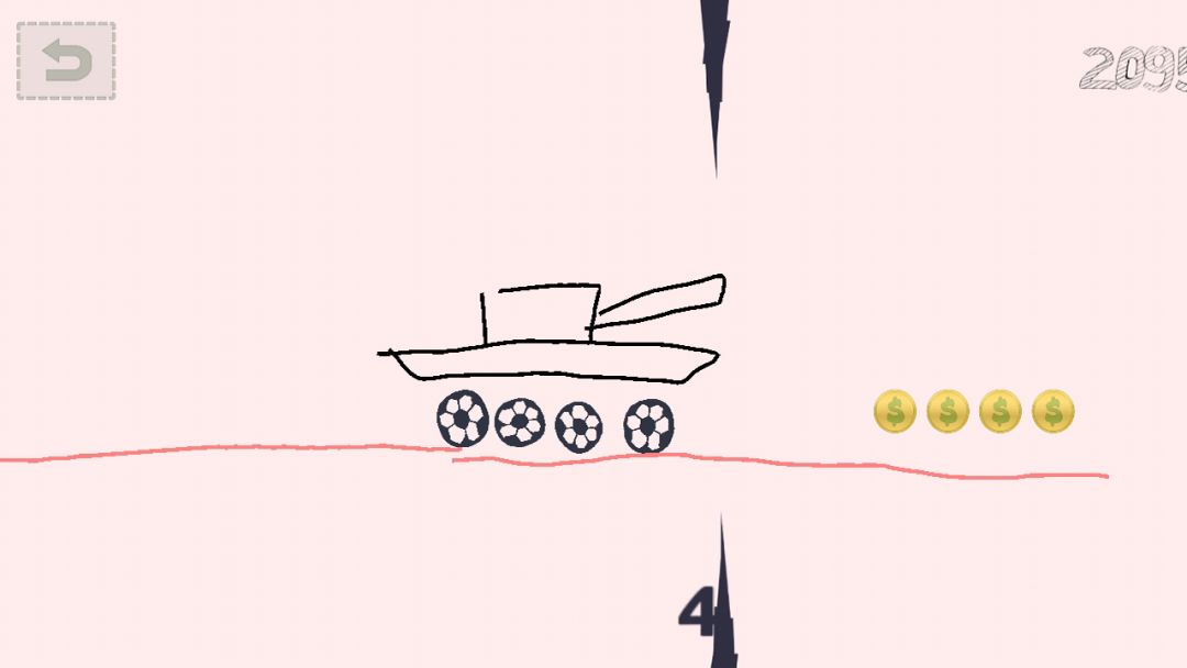 卡通二轮车游戏截图