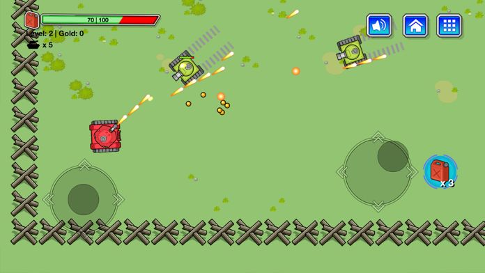 玩具坦克对战坦克游戏截图