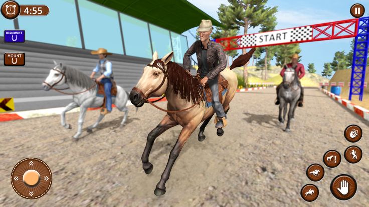 Wild Horse Simulator Life Game游戏截图