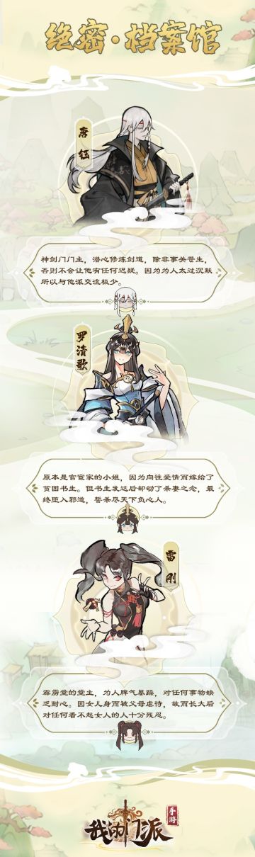 【绝密档案馆】NPC立绘人设爆料第二期