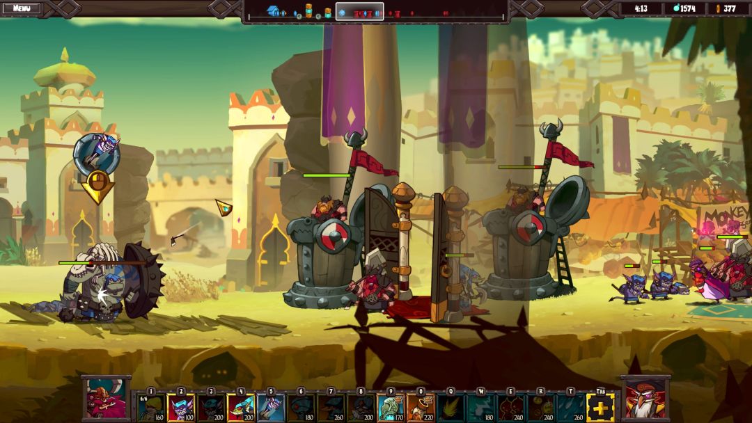 Swords and Soldiers 2 Shawarmageddon游戏截图