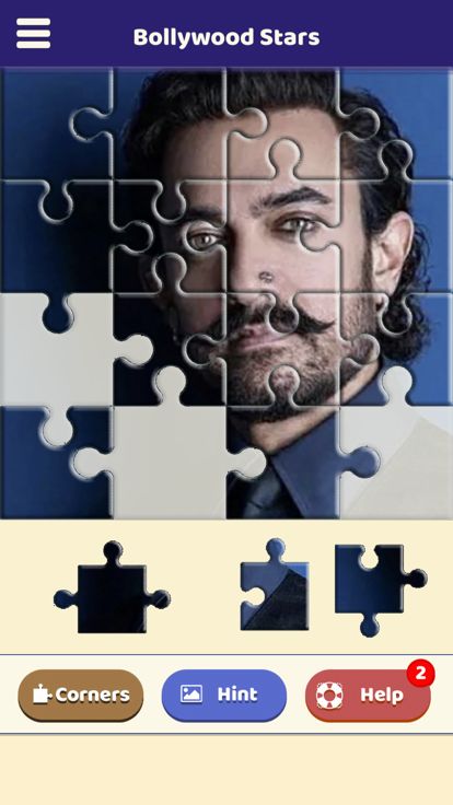 Bollywood Stars Jigsaw Puzzle游戏截图