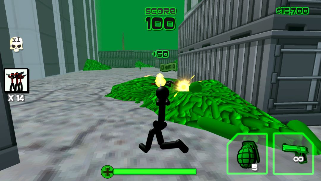 Stickman Zombie Shooting 3D游戏截图