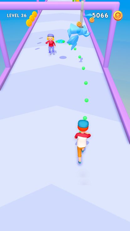 Frisbee Run游戏截图