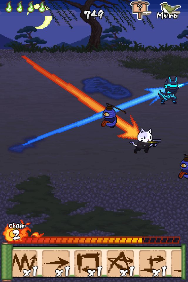 Wan Nyan Slash游戏截图