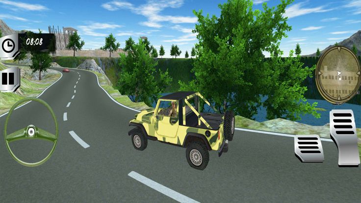 军队 卡车 运输 模拟器游戏截图