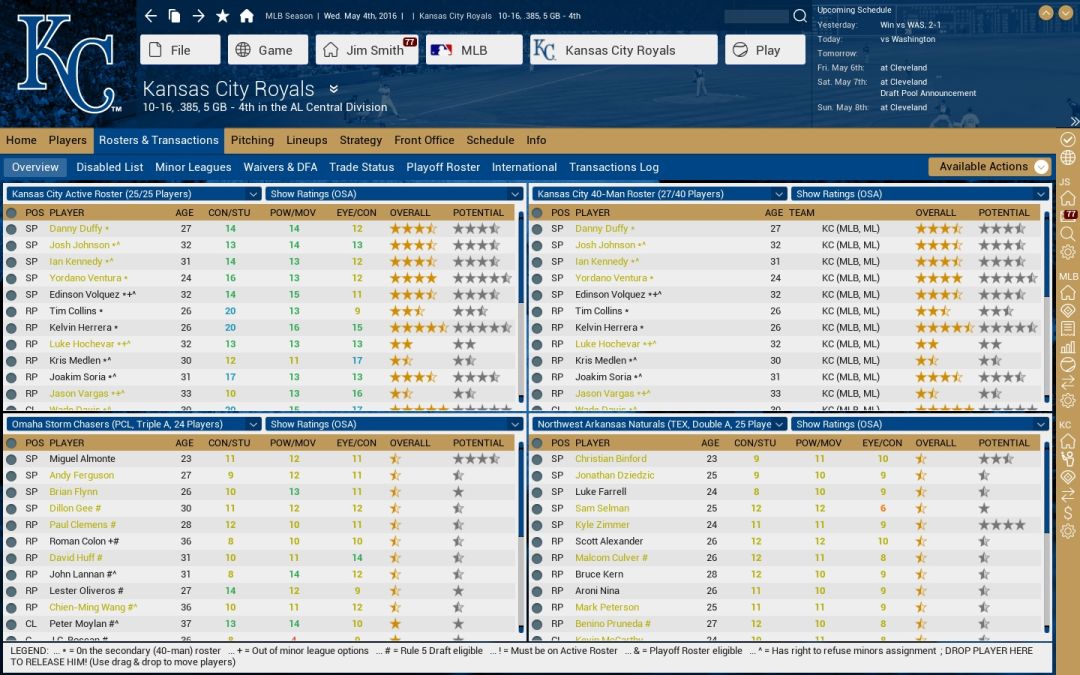 Out of the Park Baseball 17游戏截图