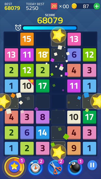 Merge Block: Star Finders游戏截图