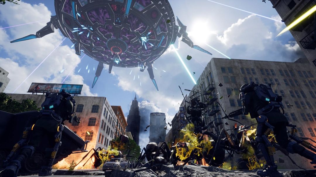 EARTH DEFENSE FORCE: IRON RAIN游戏截图