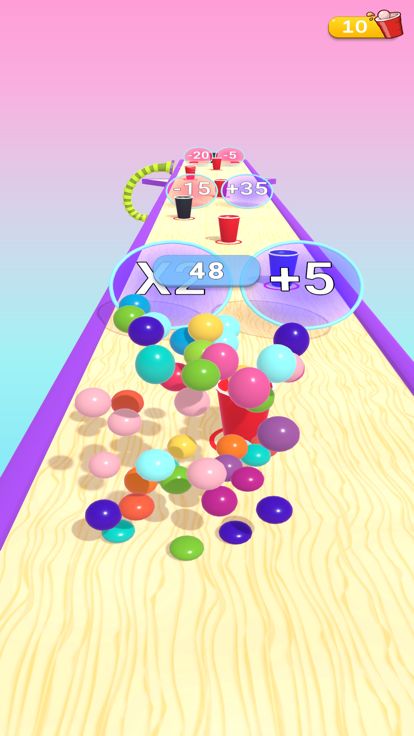 Pong Run 3D游戏截图