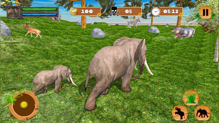 大象 生存 模拟器游戏截图