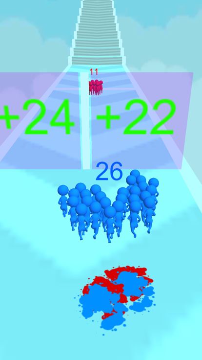 Crowd Count Master: Runner 3D游戏截图